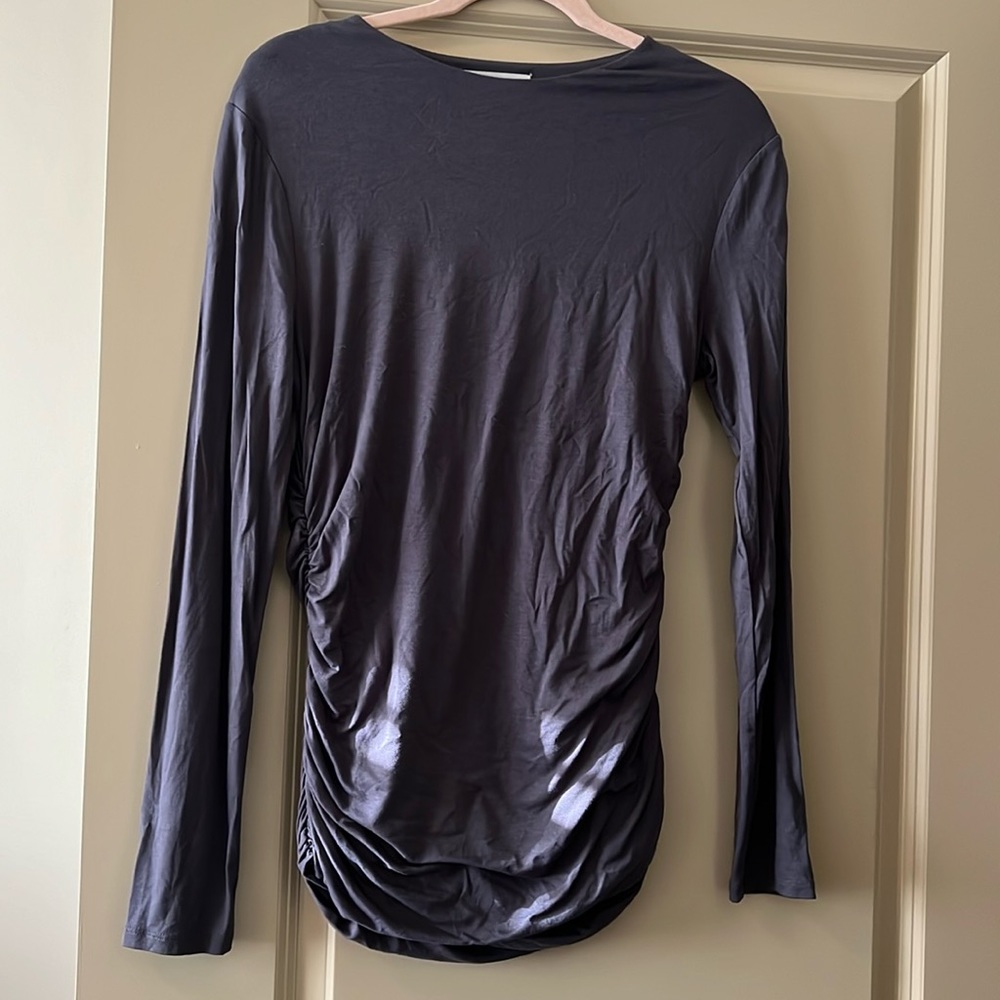 Modern Citizen ruched, cutout back top
